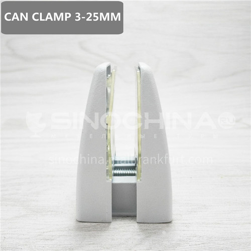 Aluminum alloy glass clamp